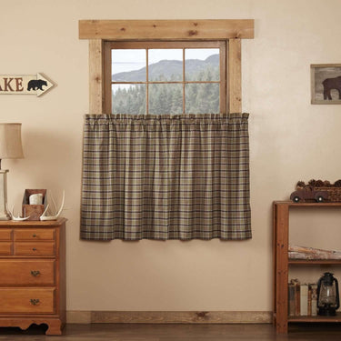 Wyatt Tier Curtain Set of 2 L36xW36 - The Fox Decor